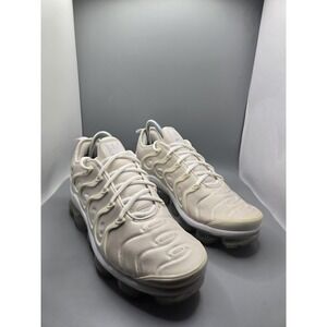 Nike Air VaporMax Plus Sail White Pure Platinum 924453-100 Men's Size 8 / Wmn 9.